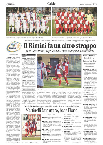 Corriere Romagna 19/01/2015
